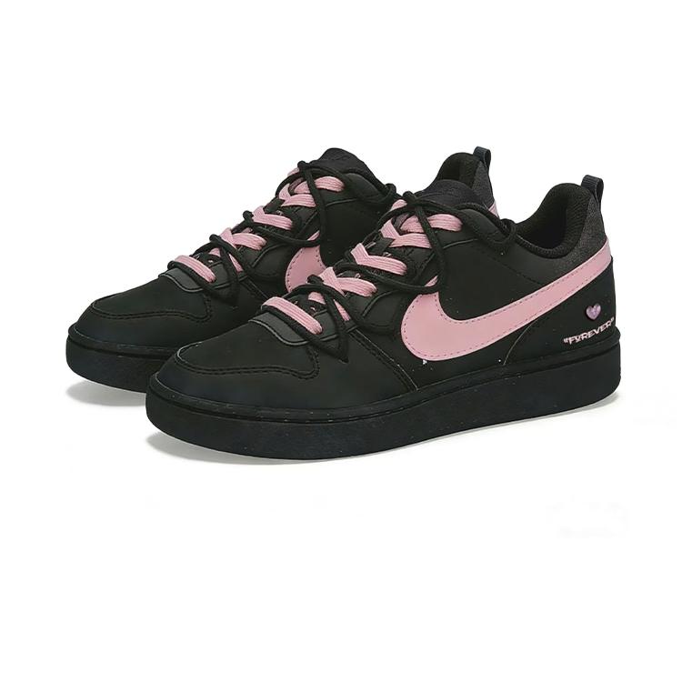 Nike Court Borough Shopping Bag, Lover, Love Confession, Couple, Youth Leather Abrasion Resistant Lightweight DV5456-002(Team1960-)