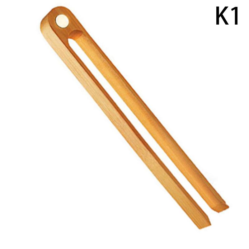 

Bamboo Magnetic Toaster Bacon Sugar Ice Tea Tong Easy To Clean Kitchen Tools Bread Making Utensils Tea Clip Teaware