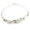 Les Trésors De Lily [G0802] - Armband Silber 'Göttin Opal' Silbrig-weiß (rhodiniert) - 5 mm