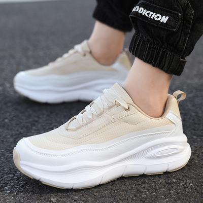 Buty męskie Zimowe Pojedyncze Buty Skórzana Powierzchnia Codzienne Buty Podeszwa na Platformie Lekkie Buty Sportowe Modne Buty Taty Buty do Biegania
