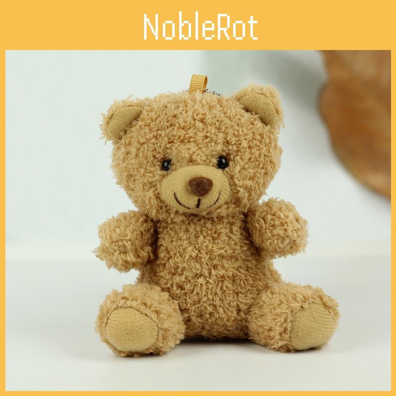 Teddy Bear Delightful Plush Toy Keychain Soft Bear Pendant For Kids Backpack Decoration