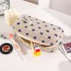 Plush Pen Bag Polka Dot Stationery Pouch New Stationery Storage Bag  Back To School