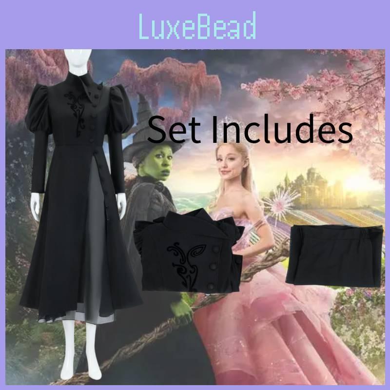 Wicked Elphaba Cos Clothing Festival Party Costume Movie Cosplay Perform Skirt