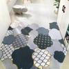 Nordic Entrance Door Mats Silk Ring Entrance Mats Home Entrance Mats Wear-resistant Cuttable Foyer Entrance Carpet