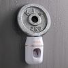 Upgrade Your Bathroom With This 1Pc Toothpaste Squeezer And Storage Rack - Automatic Toothpaste Refills Made Easy!