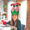 Creative Christmas Funny Hat - Elf Legs or Santa Pants Shaped Party Cap for Xmas Festive Decor & Dress-Up