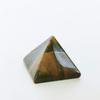 Mina Heal Healing Crystal Pyramid, Natural Tiger Eye Chakra Healing Stone, 1.5 inches