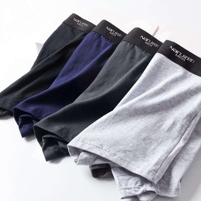 4 PZ Intimo da Uomo Cotone Taglia Grande Boxer Uomo Mutande Slip L-6XL