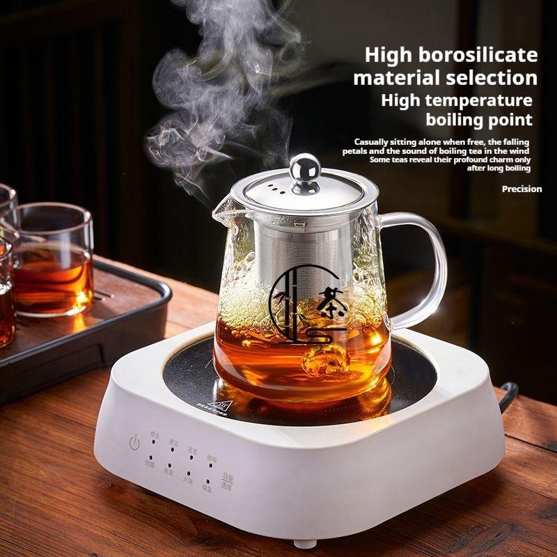 Gianxi Glass Tea Set Set With High Temperature Resistance New Type Of Boiling Tea Pot Electric Ceramic Stove With Glass Kettle