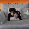 Revenged Love Pillow Case Square Double-Sided Printing Short Plush Sofa Cushion Cover Bedroom Bedside Pillow