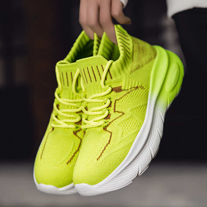 Fashion Non-slip Sole Round Toe Beige Boots Ladies High Shoes Women Grandma Sneakers Sports Loafer'lar Tenise Training Type Shoses