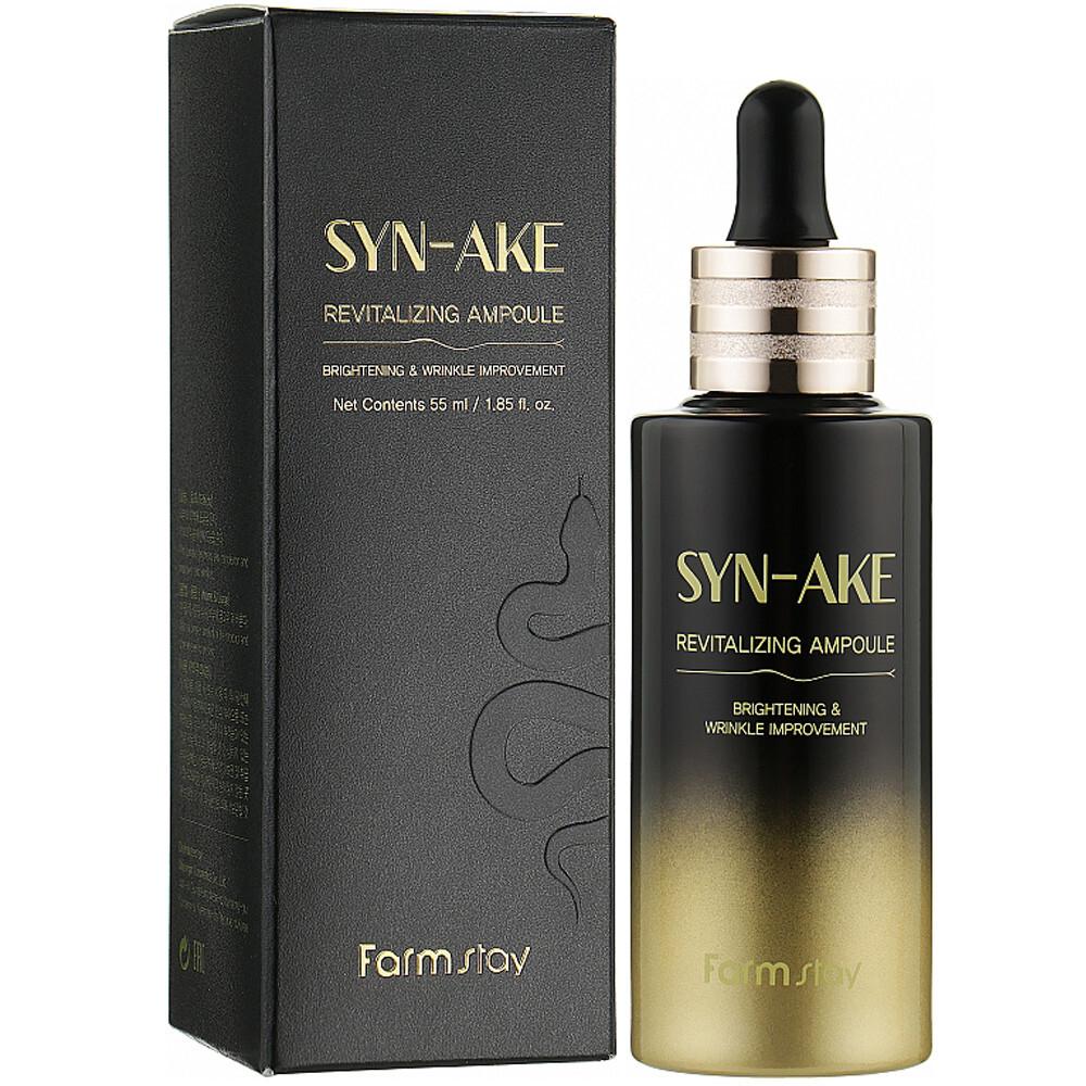 

Farm Stay Syn-Ake Revitalizing Ampoule 55ml +RANDOM GIFT