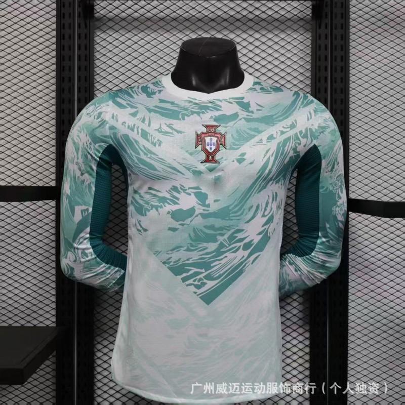 2025-2026 Player Version Long Sleeve Soccer Jersey Mexico Chelsea Portugal England Germany Inter Milan Barcelona