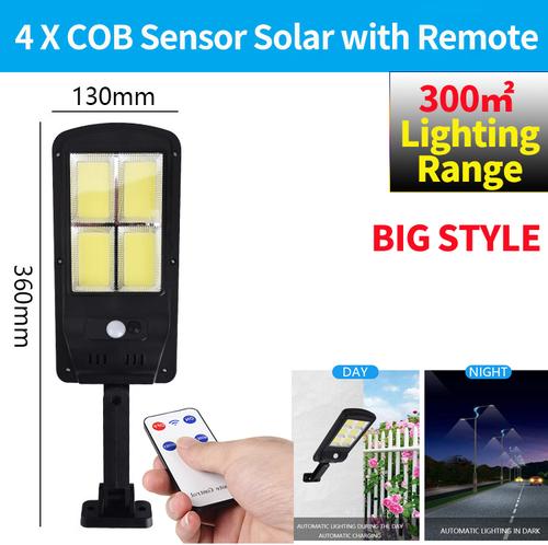 ZK30 Outdoor Spotlights LED Street Floodlight Solar Panel Lighting Lamp Road Lamp Wireless Outdoor Waterproof Road Light 20 Hour