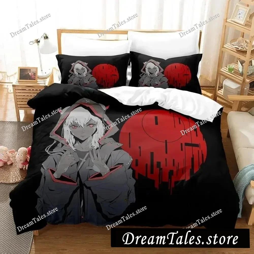 Cytus II Bedding Set Single Twin Full Queen King Size Bed Set Adult Kid Bedroom Duvet Cover Sets 3D Print Game Bed Sheet Set