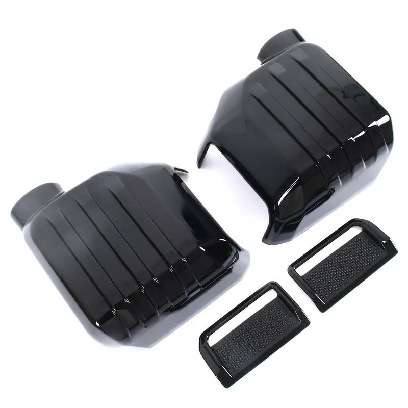For Toyota Land Cruiser Prado LC250 2024-2025 Car Sticker Rearview Side Mirror Cover Wing Cap Exterior Door Rear View Case Trim