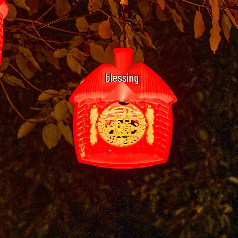 

Waterproof LED Lantern String Lights for New Year & Spring Festival 32x28 cm