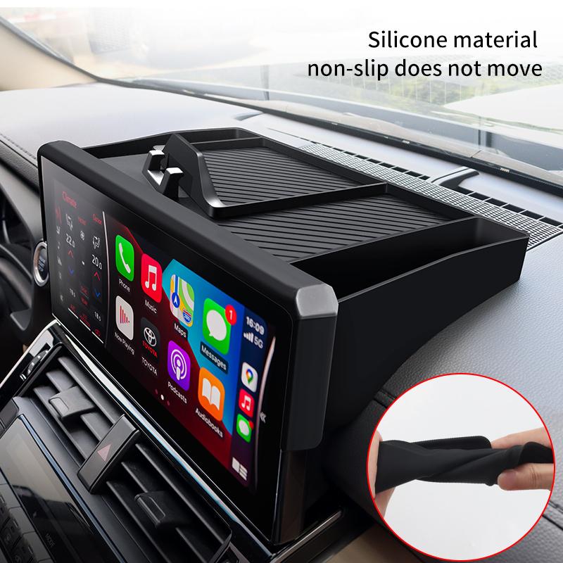 For -2024 Toyota Land Cruiser 300 Multimedia Display Back Storage Protection Sleeve Cover LC300 Interior Upgrade Accessories
