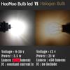 HooMoo S25 LED Single Reverse Lamp Genuine Bulb Size White
