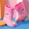 Children's Cartoon Rain Boots - Waterproof, Non-Slip Rubber Shoes for Boys and Girls