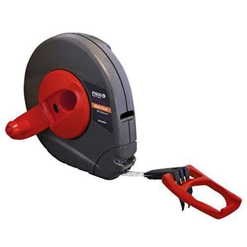 Fisco Satellite Mètre ruban de classe II en acier avec bout de type B4 10 mm x 30 m