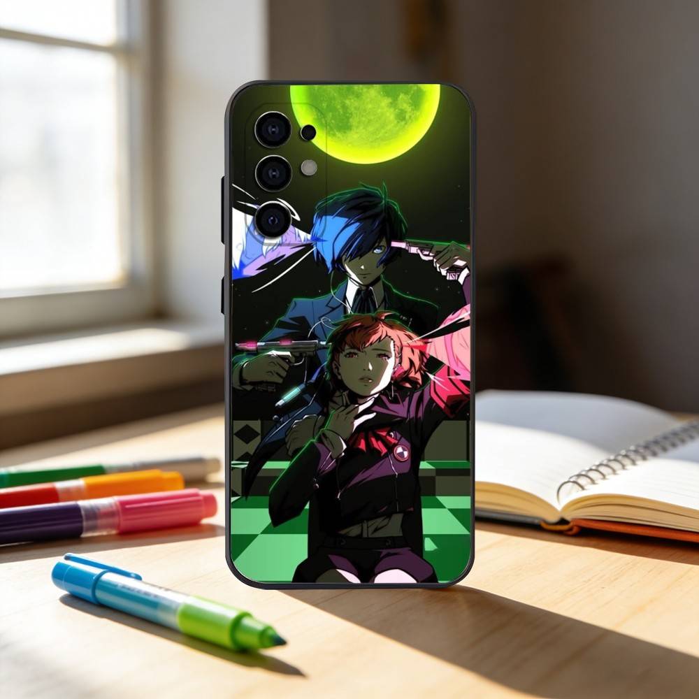 Game P-Persona 3 Phone Case For Samsung S25,S24,S21,S22,S23,S30,Ultra,S20,Plus,Fe,Note,10,9,5G Black Cover Samsung S235G