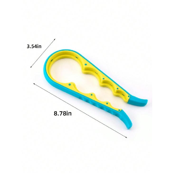 multifunctional can opener kitchen household non-slip simple bottle opener tool lid opening labor-saving artifact 6