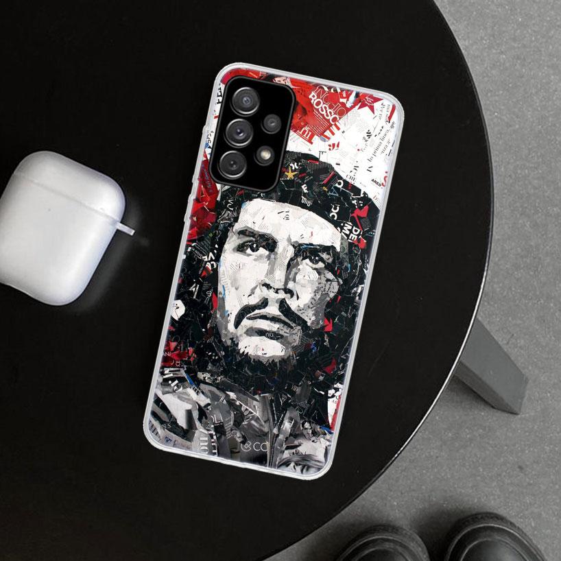 Che Guevara Cigarett Phone Case for Samsung Galaxy A17 A16 A26 A36 A56 A57 A37 A15 A25 A35 A55 A14 A24 A34 A54 A13 A23 A33 A53 G