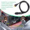 12V 24V Universal Car Cigarette Lighter to XT60 Charging Cable 1.5M 14AWG/16AWG Charging Cable Female Plug For Battery Power