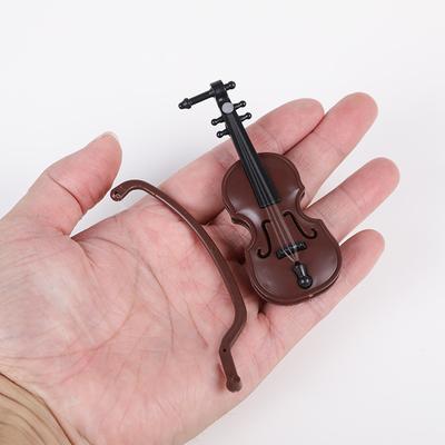 Ornament Jucărie Miniatură Creativă Tridimensională Vioară