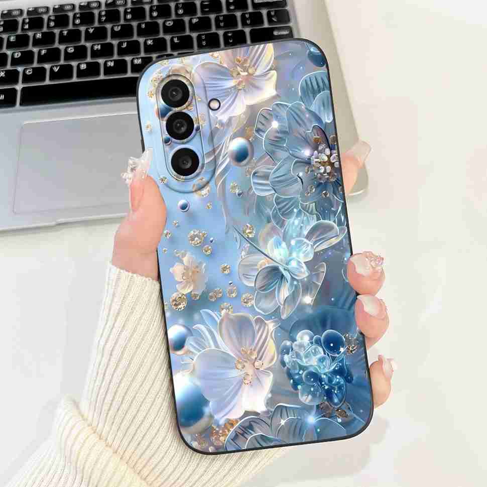 For Samsung Galaxy M56 5G 6.73" Case Cute Cartoon Animal Bow Soft Silicone Cover For Samsung M56 SM-M566B/DS Bumper Phone Shell