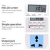 Smart Electronic Timer 220V Weekly Time Switch Programmable Timing Socket EU Plug Outlet Time Control for Kitchen Household