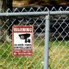 4 Pack Private Property Video Surveillance Signs, Weatherproof Rustproof Aluminum Security Camera Sign for Home Yard Garden Outdoor