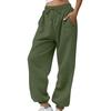Women's Fashion Solid Color Casual Drawstring Loose Casual Sweat Pants