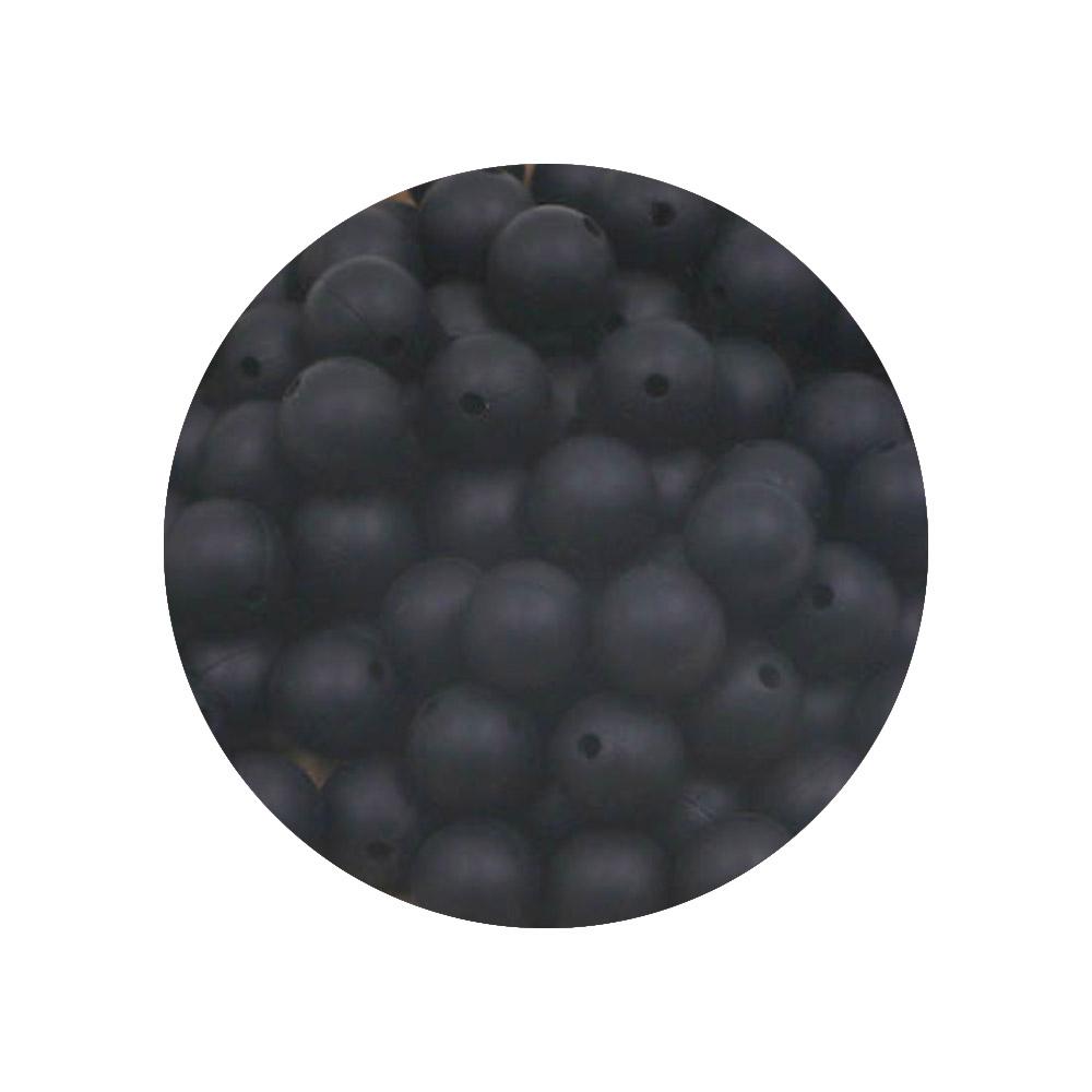 Kovict 9MM 40-80Pcs Round Silicone Bead 9MM Food Grade For Jewelry Making DIY Bracelet Pacifier Chain Accessories