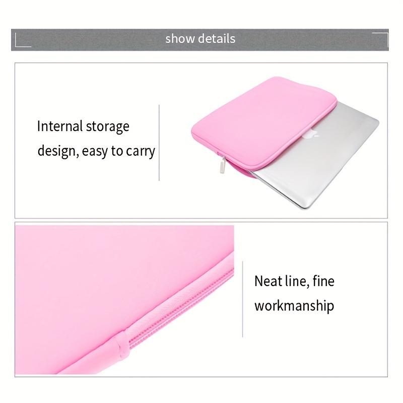 11/13/15Inch Laptop Sleeve Case Protective Soft Padded Zipper Cover Carrying Computer Bag Compatible with Notebook Tablet