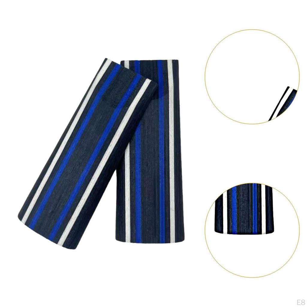 ,2Pcs Table Tennis Paddle Handle, Racket Professional Solid Wood Pong