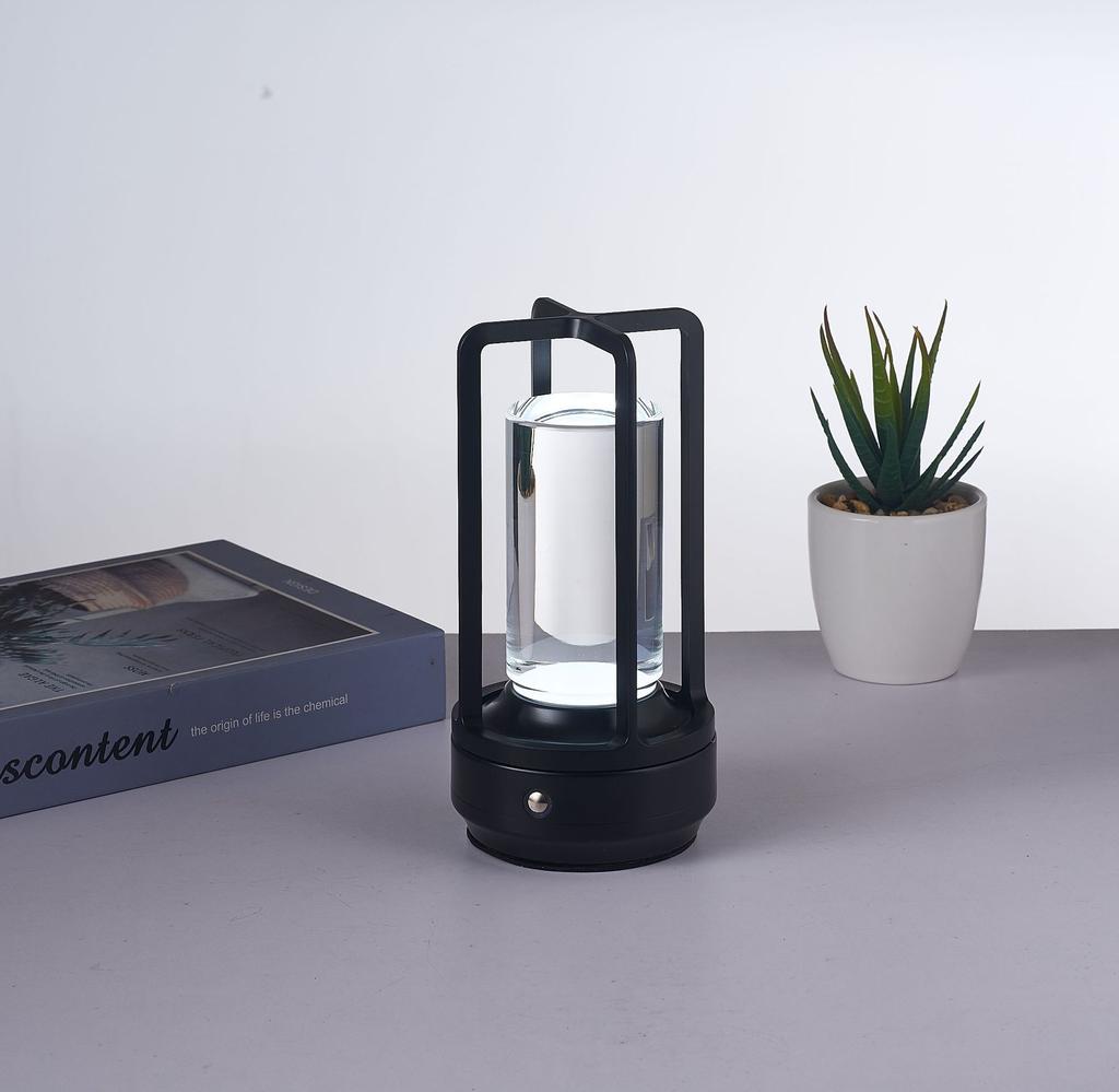 Nordic Desk Lamp LED Rechargeable Table Lights Touch Switch Cordless Table Lamp for Bar Living Room Reading Book Dec Night Lamp