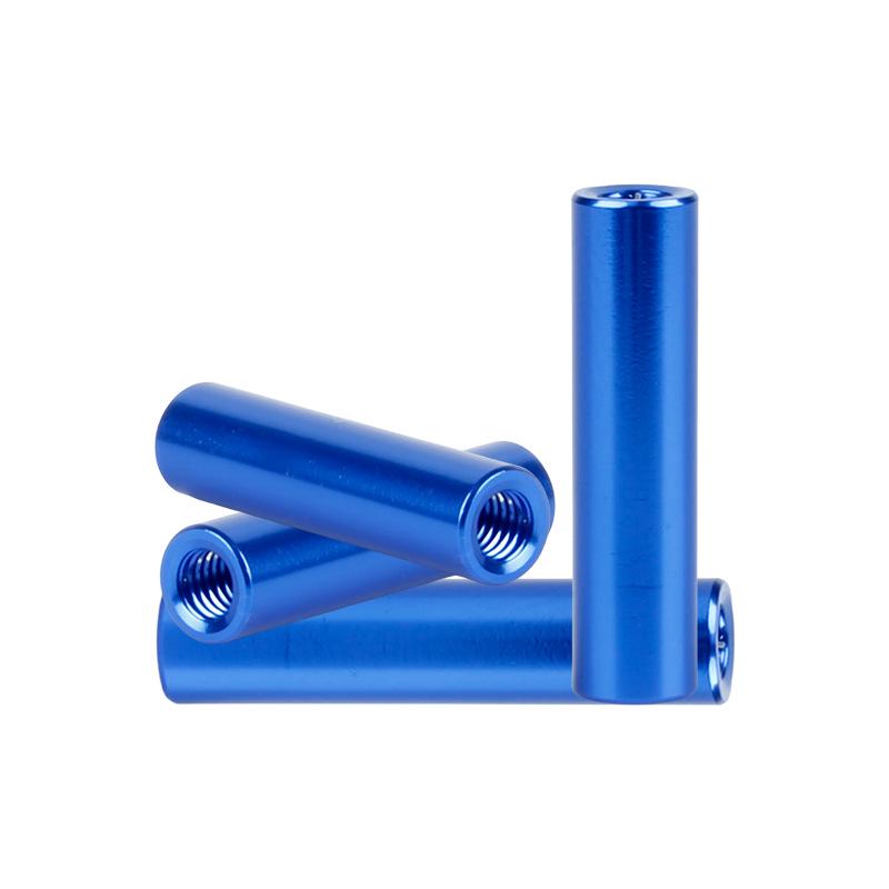 Aluminum Alloy M3 Round Isolation Rod with Nut and Screw Support.