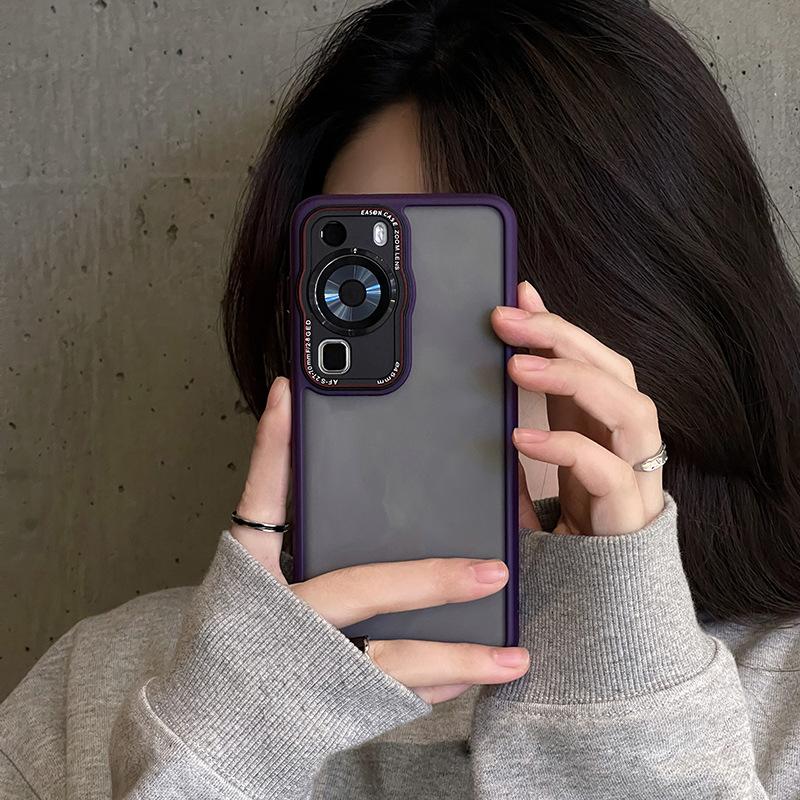 Suitable for Huawei P60pro Mobile Phone Case Retro Camera Mate50pro Matte Skin Feeling 40rs Business Men