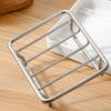 Stainless Steel Double-Layer Soap Box Rustproof Soap Storage Box Convenient Soap Drain Box  Hotel