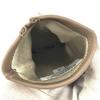 Hermes H202053G H Logo Bastille Accessories Gloves Leather Etoupe Gray Unused