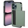 Shockproof Heavy Hard Case with Card Slot for IPhone 16 Pro Max 15 Pro Max 14 Pro Max