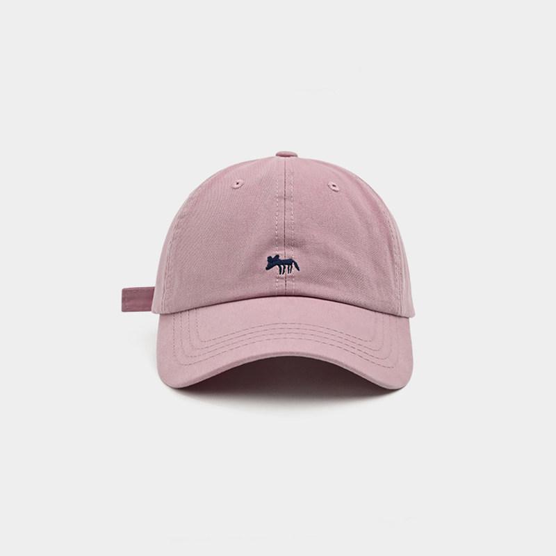 

Cute Fox Embroidery Baseball Cap for Men Women | Washed Cotton Dad Hat | Adjustable Unisex Snapback | 10 Colors Vintage Outdoor Adjustable& 8Y розовый