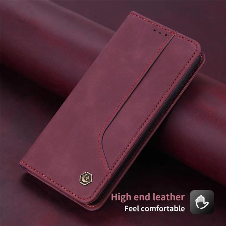 Magnetic Leather Flip Case For iPhone 15 14 13 12 Mini 11 Pro X XS Max XR 8 7 6 6S Plus SE 2020 Wallet Card Slots Stand Cover