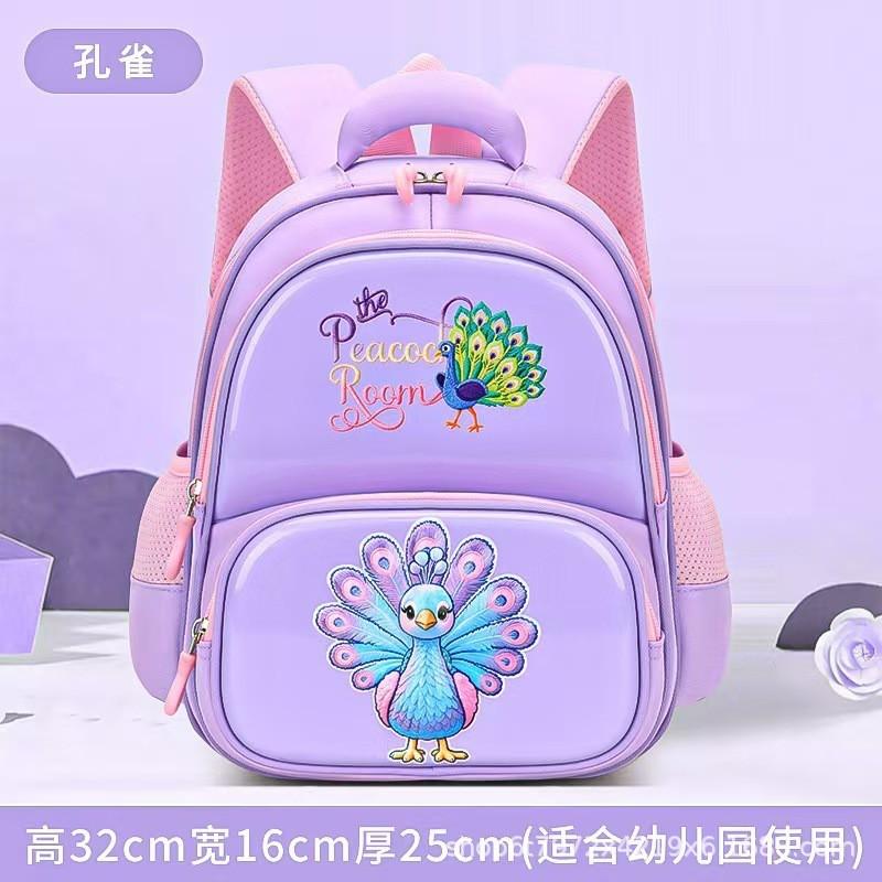 3D Cartoon Hardshell Kids Backpack Preschool Toddlers - Soft PU Material With Padded Straps Expandable Storage