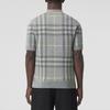 Burberry Wool Silk Check Polo Shirt 80496251