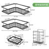Bathroom Rack Triangular Non-punching Storage Rack, Bathroom Corner Wall Hanging Toiletries, Sorting Shelf