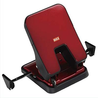 Max Punch Scuba 50 Lightweight Punch, 50 Sheets, 2 Holes, Red, DP-50T/R