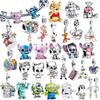 Nowy Stitch, Kubuś Puchatek, Potwory i Spółka. Toy Story,Charmsy Gotg Pasują do Bransoletki Koraliki Charms Dla Kobiet Biżuteria